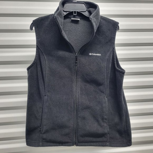 Columbia Jackets & Blazers - Columbia women's Benton Springs Fleece Vest, Large, Black